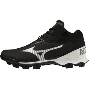 Mizuno Mens Wave Lightrevo Mid(Black/White)
