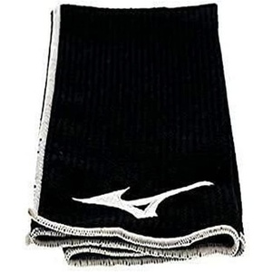 Mizuno Microfiber Cart Towel, Staff Blue Small(Black)