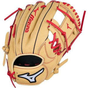 Mizuno Prospect Select(Deep 3 Web – Tan/Red)
