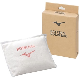 Mizuno Rosin Bag for Baseball, Softball – Cloth Material, White