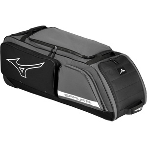 Mizuno Samurai Wheel Bag 24(Charcoal/Black)