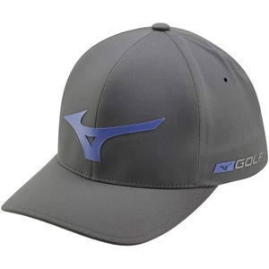 Mizuno Tour Adjustable Golf Hat(Grey/Royal)