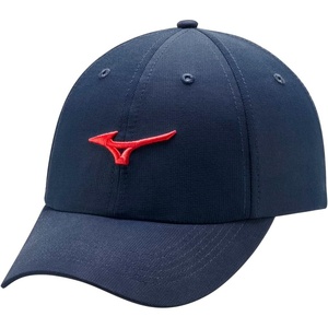 Mizuno Tour Adjustable Golf Hat(Navy/Red)