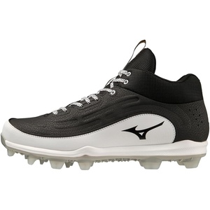 Mizuno Unisex Adult Mizuno 9-Spike Ambition 3 Mid(Black/White)