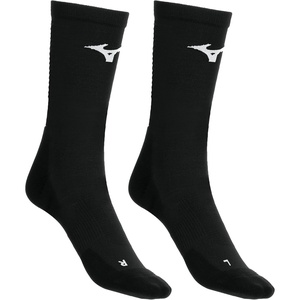 Mizuno Unisex Mizuno Compression Crew Sock(Black)