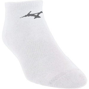 Mizuno Vital Low Sock 3-Pack(White)