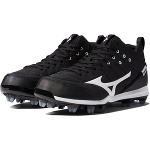 Mizuno unisex-adult mens Ambition 2 Tpu Molded Cleat(Black/White)