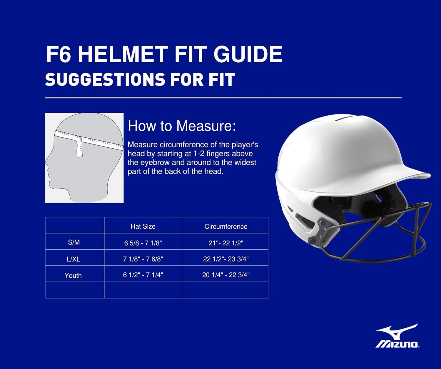 image:imageMizuno Adult F6 Fastpitch Softball Batting Helmet with MaskForest