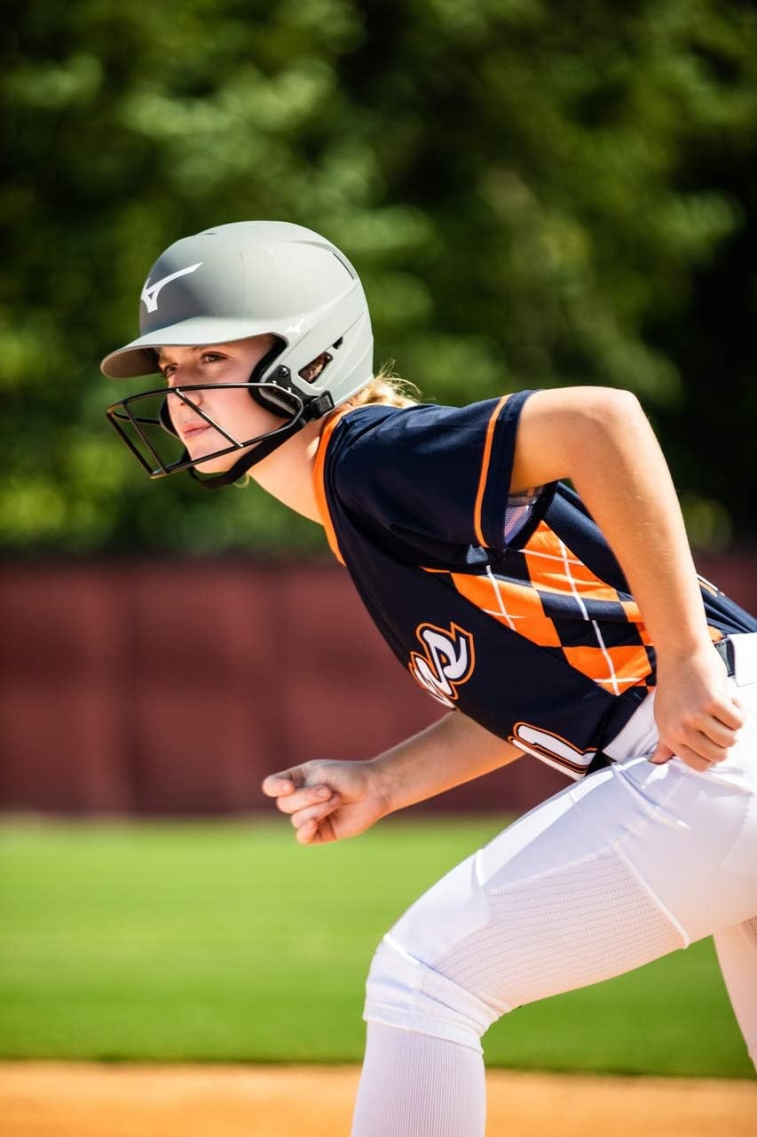 image:imageMizuno Adult F6 Fastpitch Softball Batting Helmet with MaskRed
