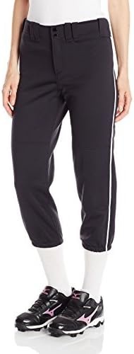 image:imageMizuno Adult Womens Belted Piped Fastpitch Softball PantBlackwhite