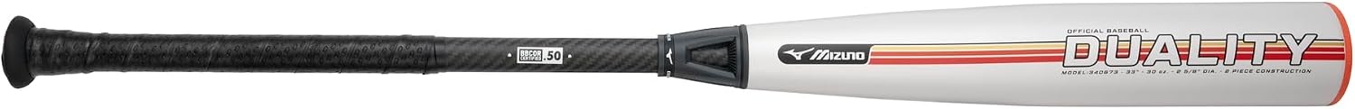image:imageMizuno Duality Hybrid BBCOR Baseball Bat33 Inches Drop 3
