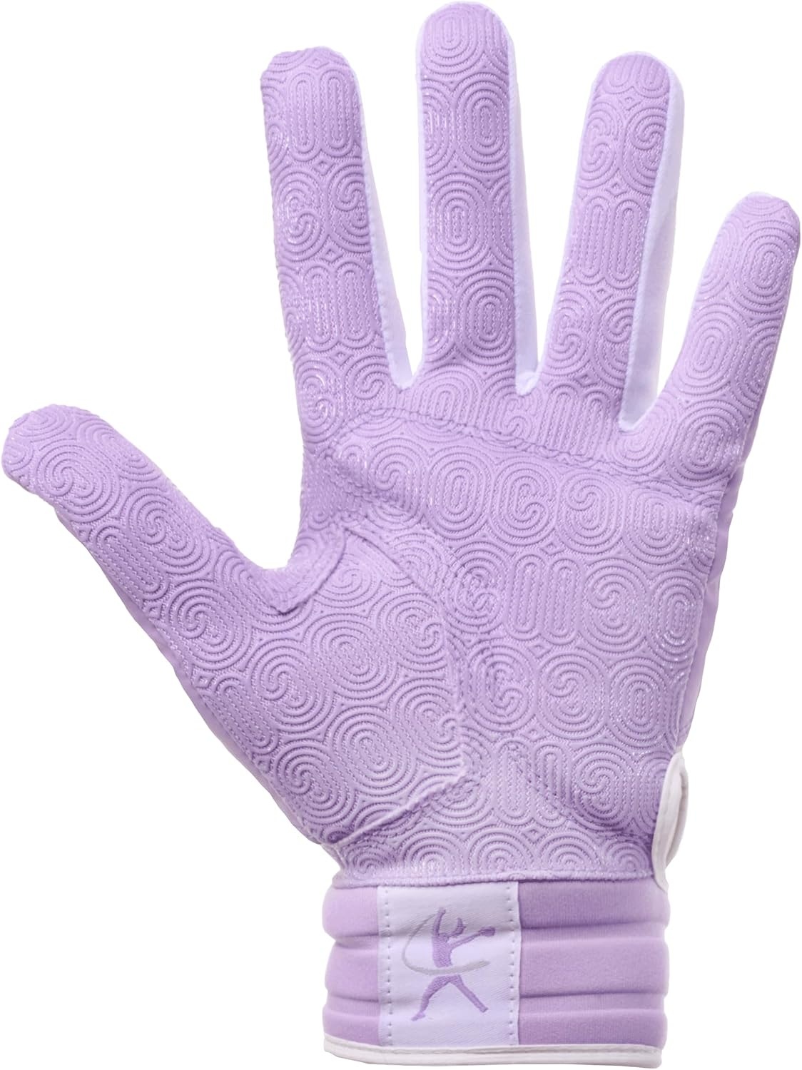 image:imageMizuno Finch Softball Padded Batting Gloves Pair Adult and Youth Nonslip Palm Padded ShockPalm FlexMesh Back QuikAdjust Wrist TabLilac