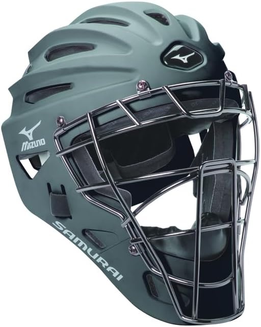 image:imageMizuno G4 Youth Samurai Catchers HelmetGrey