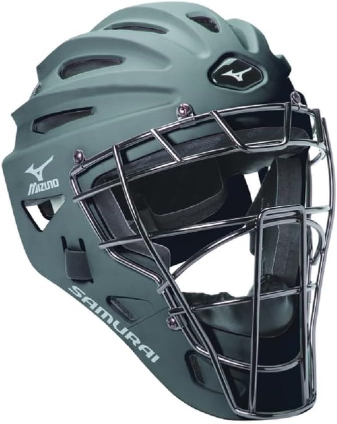 image:imageMizuno G4 Youth Samurai Catchers HelmetGrey