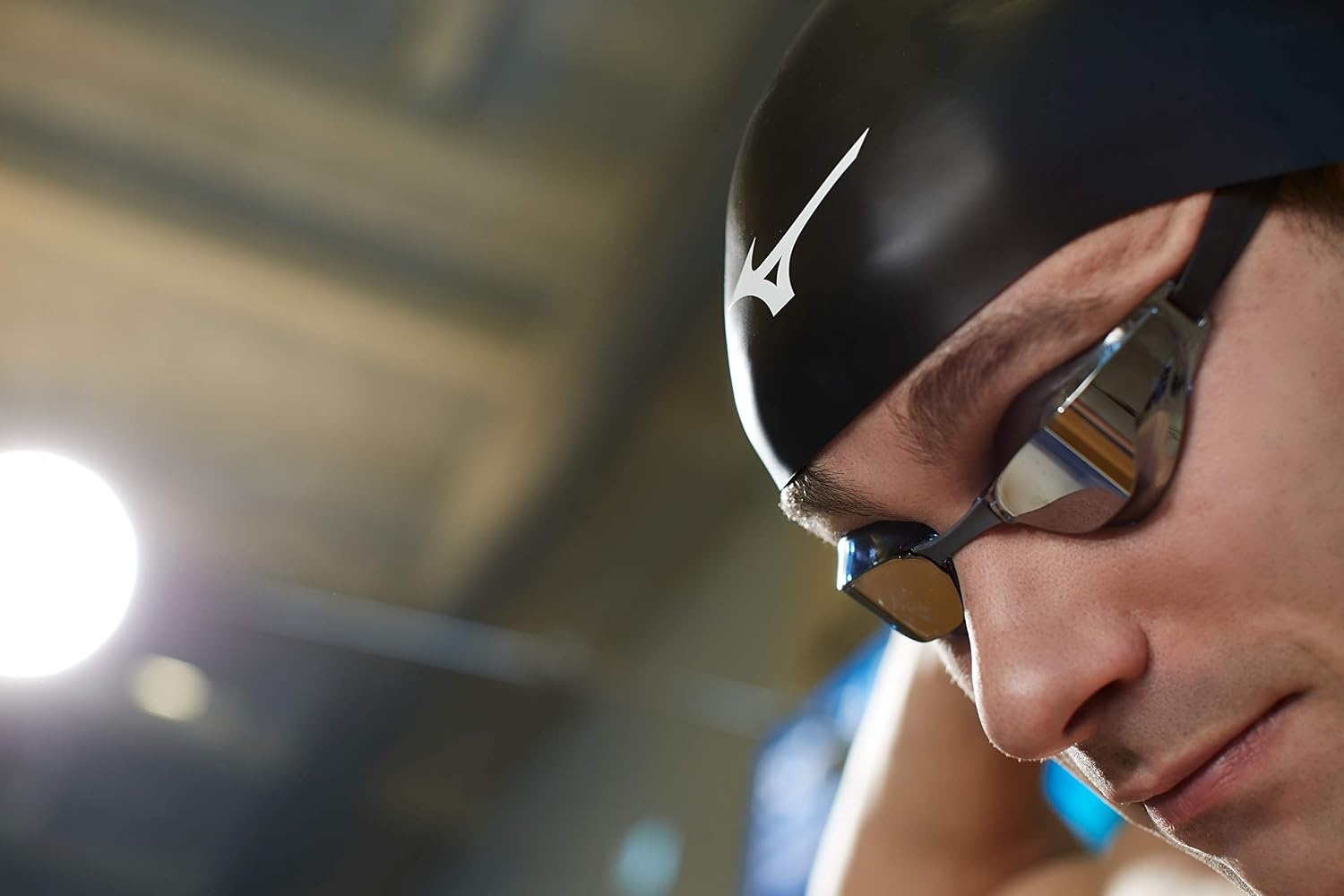 image:imageMizuno GXSonic Racing Mirrored Swim GoggleBluesilver