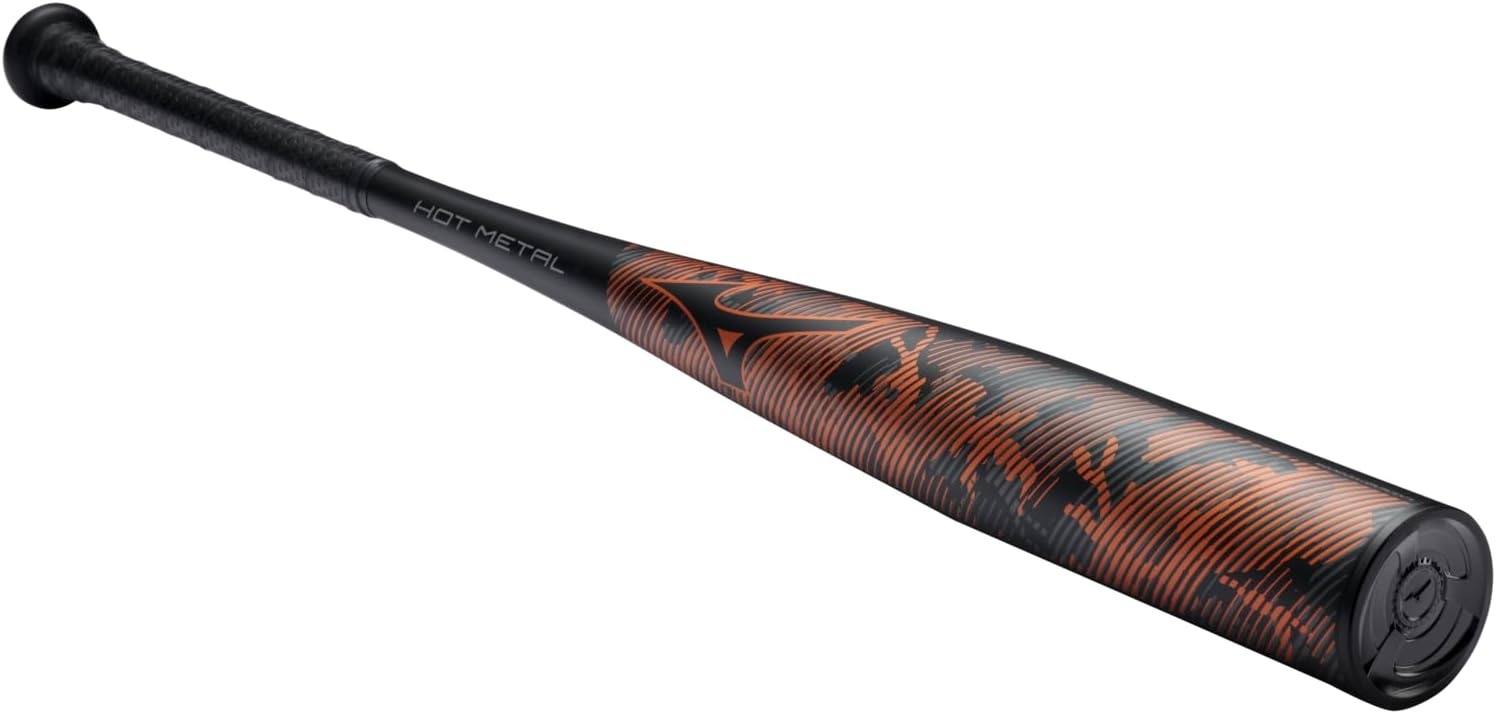 image:imageMizuno HOT Metal BBCOR Baseball Bat 3BlackOrange