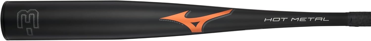 image:imageMizuno HOT Metal BBCOR Baseball Bat 3BlackOrange