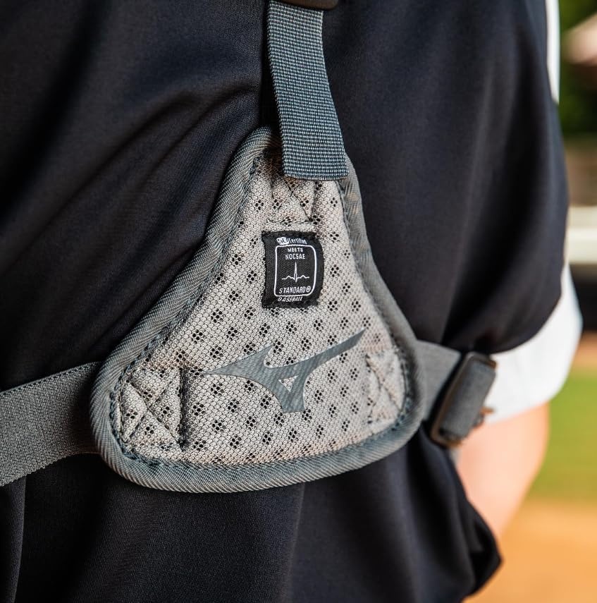 image:imageMizuno Mizuno Samurai Womens Fastpitch Softball Chest ProtectorGreyForest