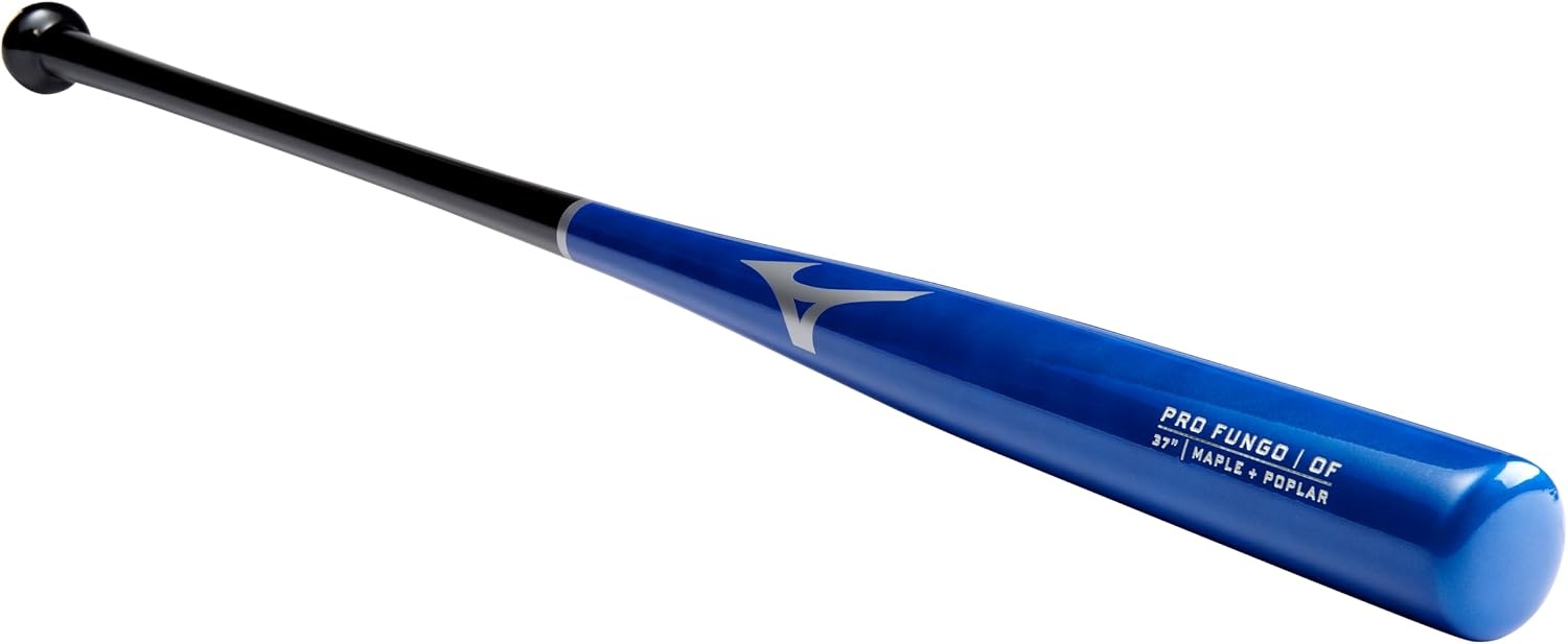 image:imageMizuno Pro Fungo Bat Infield or Outfield Maple Hybrid Fungo Lightweight High Gloss FinishRoyal