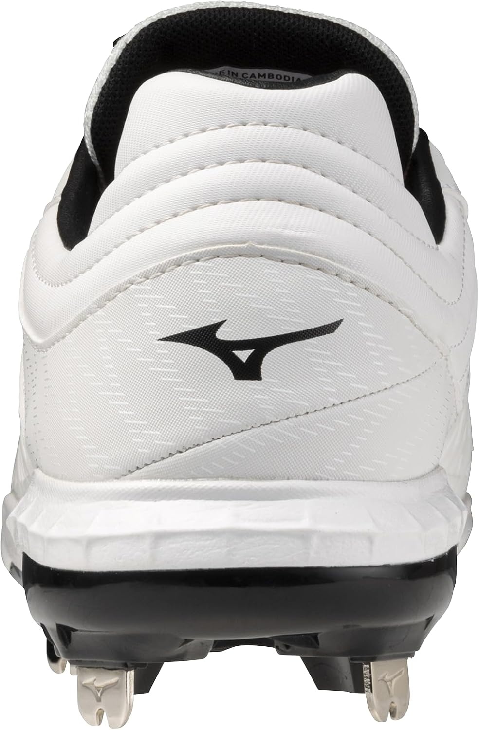 image:imageMizuno Womens Pro Fp Low Womens Metal Fastpitch CleatWhiteBlack