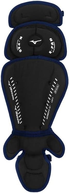image:imageMizuno Womens Samurai Fastpitch Softball Shin GuardsGreyNavy