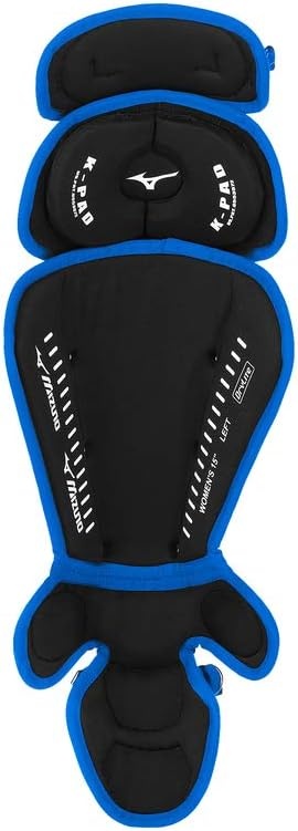 image:imageMizuno Womens Samurai Fastpitch Softball Shin GuardsGreyRoyal