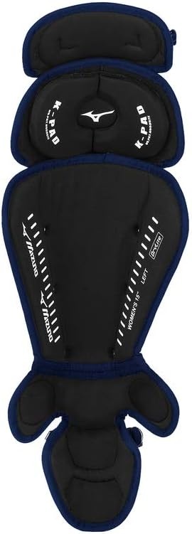image:imageMizuno Womens Samurai Fastpitch Softball Shin GuardsNavyRed
