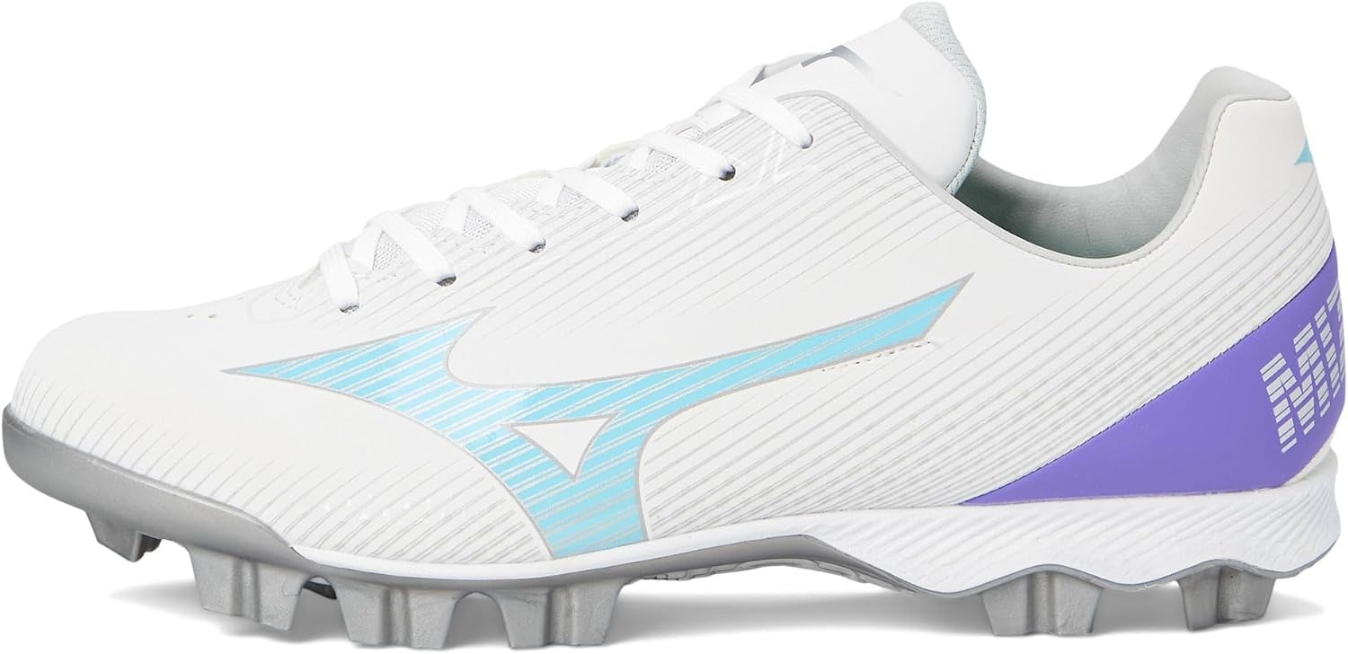 image:imageMizuno Womens Wave Finch Lightrevo Molded Softball ShoeWhitetealpurple