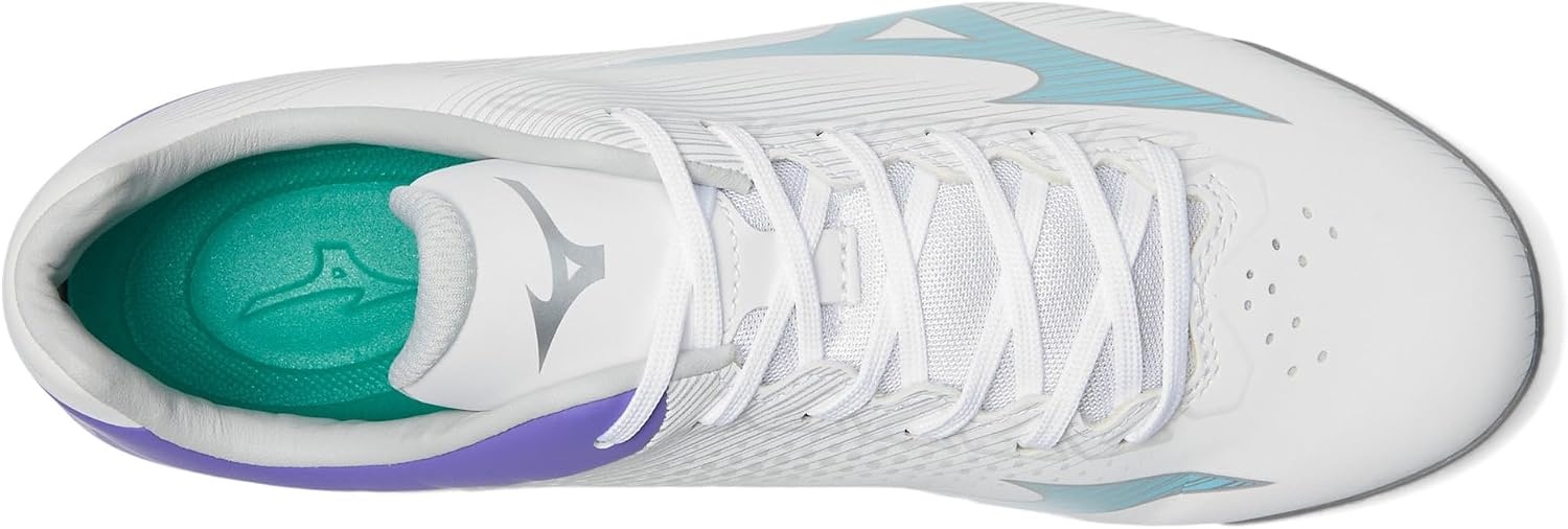 image:imageMizuno Womens Wave Finch Lightrevo Molded Softball ShoeWhitetealpurple