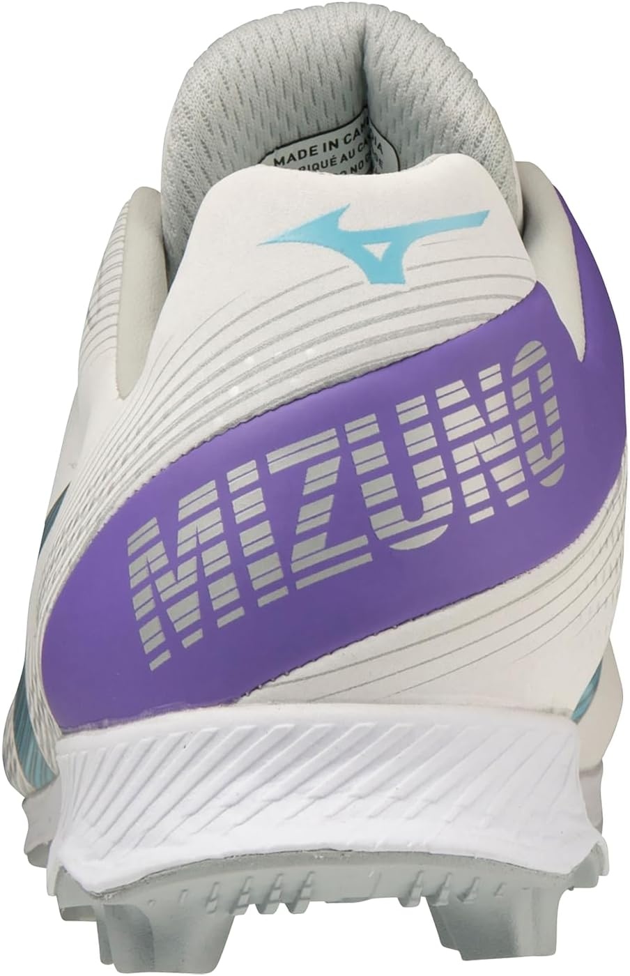 image:imageMizuno Womens Wave Finch Lightrevo Molded Softball ShoeWhitetealpurple