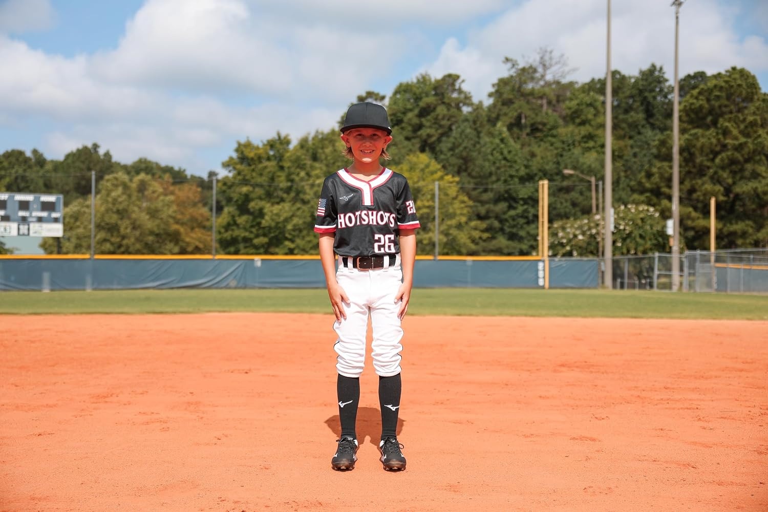 image:imageMizuno Youth Premier Piped Short Baseball PantGreyNavy