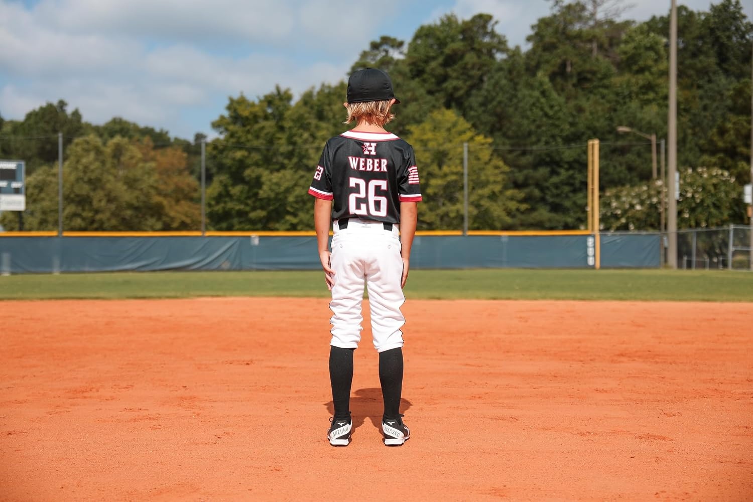 image:imageMizuno Youth Premier Piped Short Baseball PantGreyRed