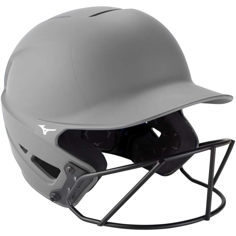 image:imageMizuno Adult F6 Fastpitch Softball Batting Helmet with MaskGrey