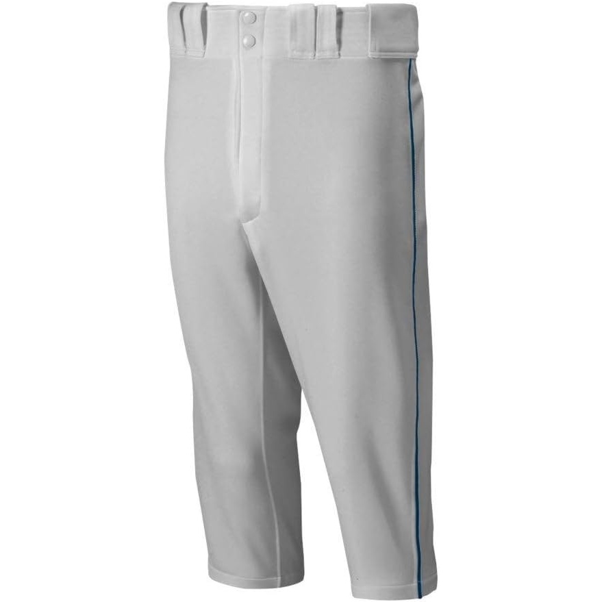 image:imageMizuno Adult Mens Premier Piped Short Baseball PantGreyNavy