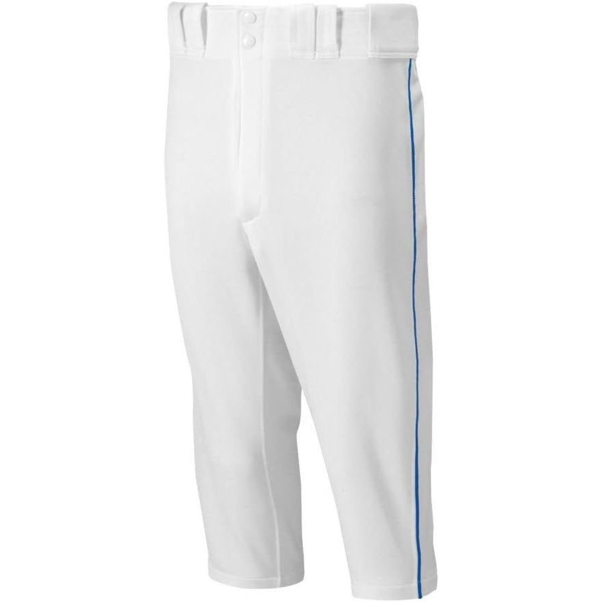 image:imageMizuno Adult Mens Premier Piped Short Baseball PantWhiteRoyal
