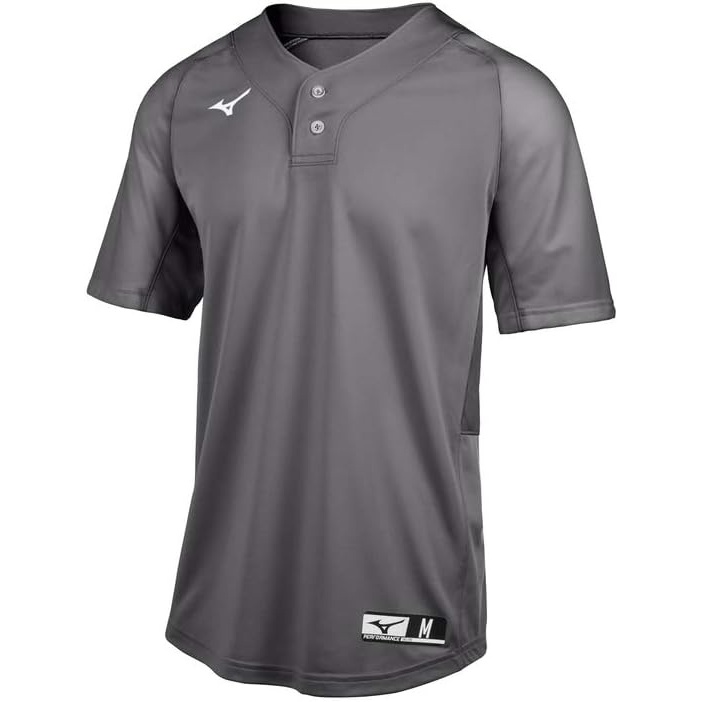 image:imageMizuno Aerolite 2Button Baseball JerseyCharcoal