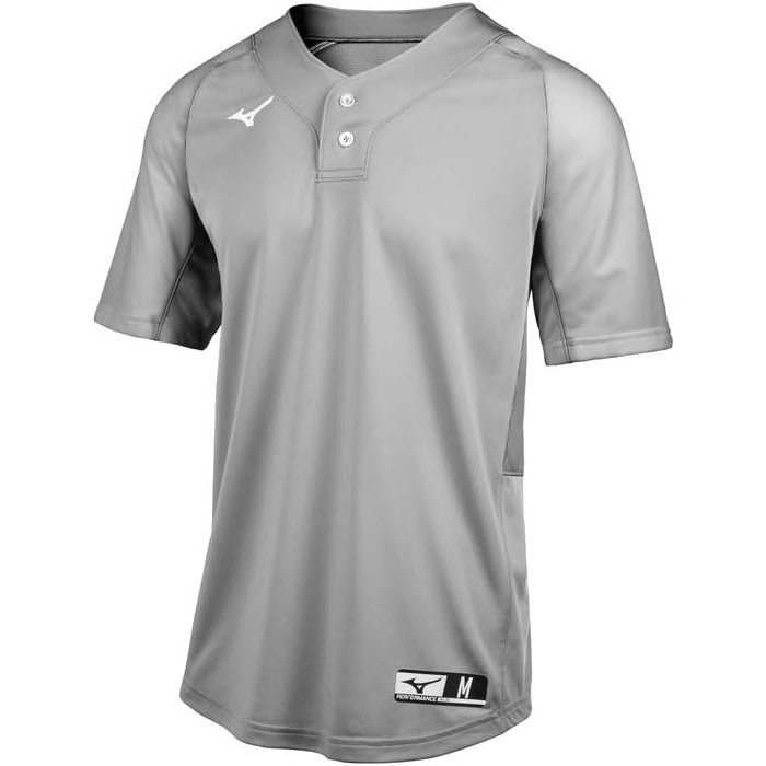 image:imageMizuno Aerolite 2Button Baseball JerseyGrey