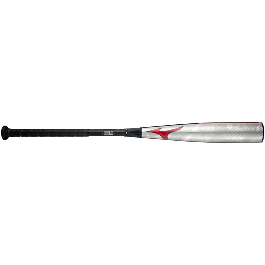 image:imageMizuno B23Duality 3 BBCOR Baseball Bat 2 58 inch Barrel Hot Metal Barrel Single Wall CorTech Composite Handle Dual Frequency Damper Optimized End CapB23DUALITY 3 BBCOR Baseball Bat