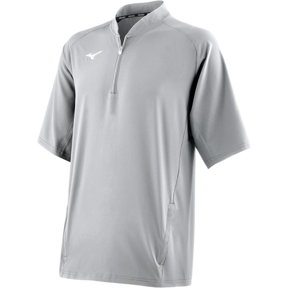 image:imageMizuno Mens Gametime Short Sleeve Hitting JacketGrey
