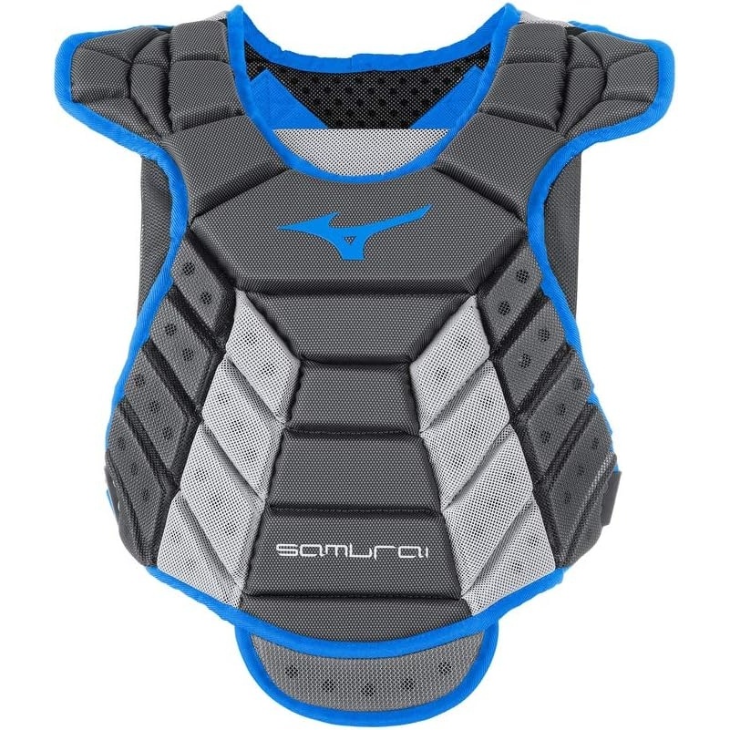 image:imageMizuno Mizuno Samurai Womens Fastpitch Softball Chest ProtectorGreyRoyal