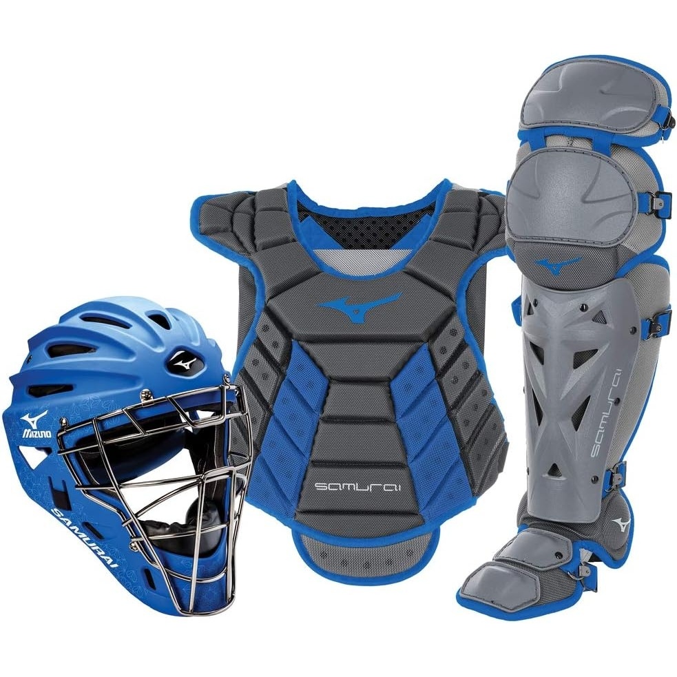 image:imageMizuno Mizuno Womens Samurai Boxed Catchers Gear SetGreyRoyal