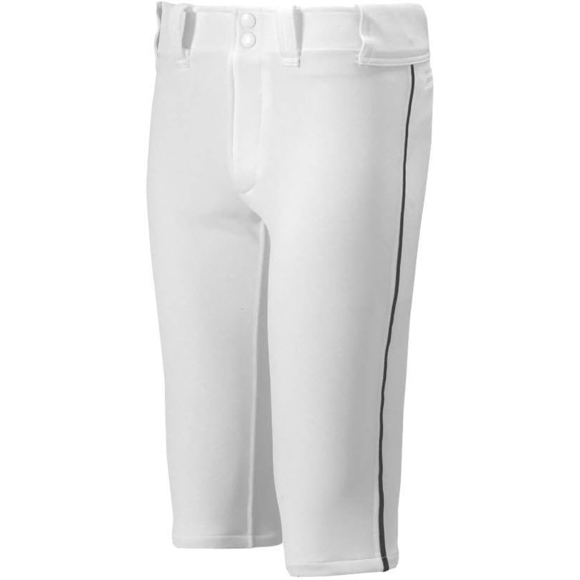 image:imageMizuno Youth Premier Piped Short Baseball PantWhiteBlack