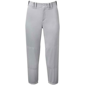 Mizuno Adult Women’s Belted Piped Fastpitch Softball Pant(Grey)