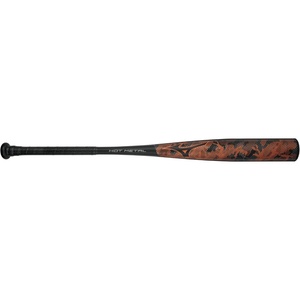 Mizuno HOT Metal – BBCOR Baseball Bat (-3)(Black/Orange)