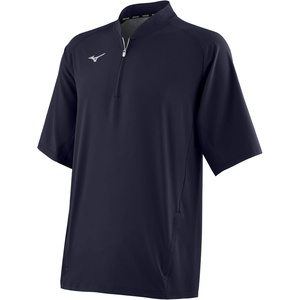 Mizuno Mens Gametime Short Sleeve Hitting Jacket(Navy)