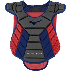 Mizuno Mizuno Samurai Women’s Fastpitch Softball Chest Protector(Navy/Red)