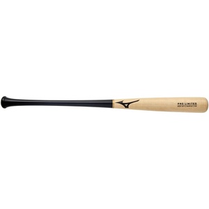 Mizuno Pro Limited Maple Wood Baseball Bat | Rock Hard Maple | Compressed Barrel | Ink Dot | Cupped End(271- Natural/Black)