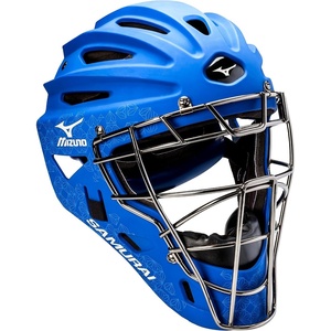 Mizuno Samurai Women’s Fastpitch Softball Catcher’s Helmet(Royal)