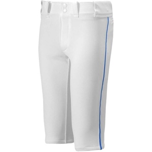 Mizuno Youth Premier Piped Short Baseball Pant(White/Royal)