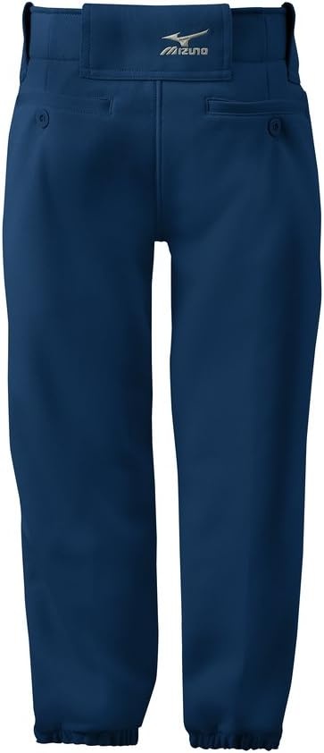 image:imageMizuno Adult Womens Belted Low Rise Fastpitch Softball PantNavy